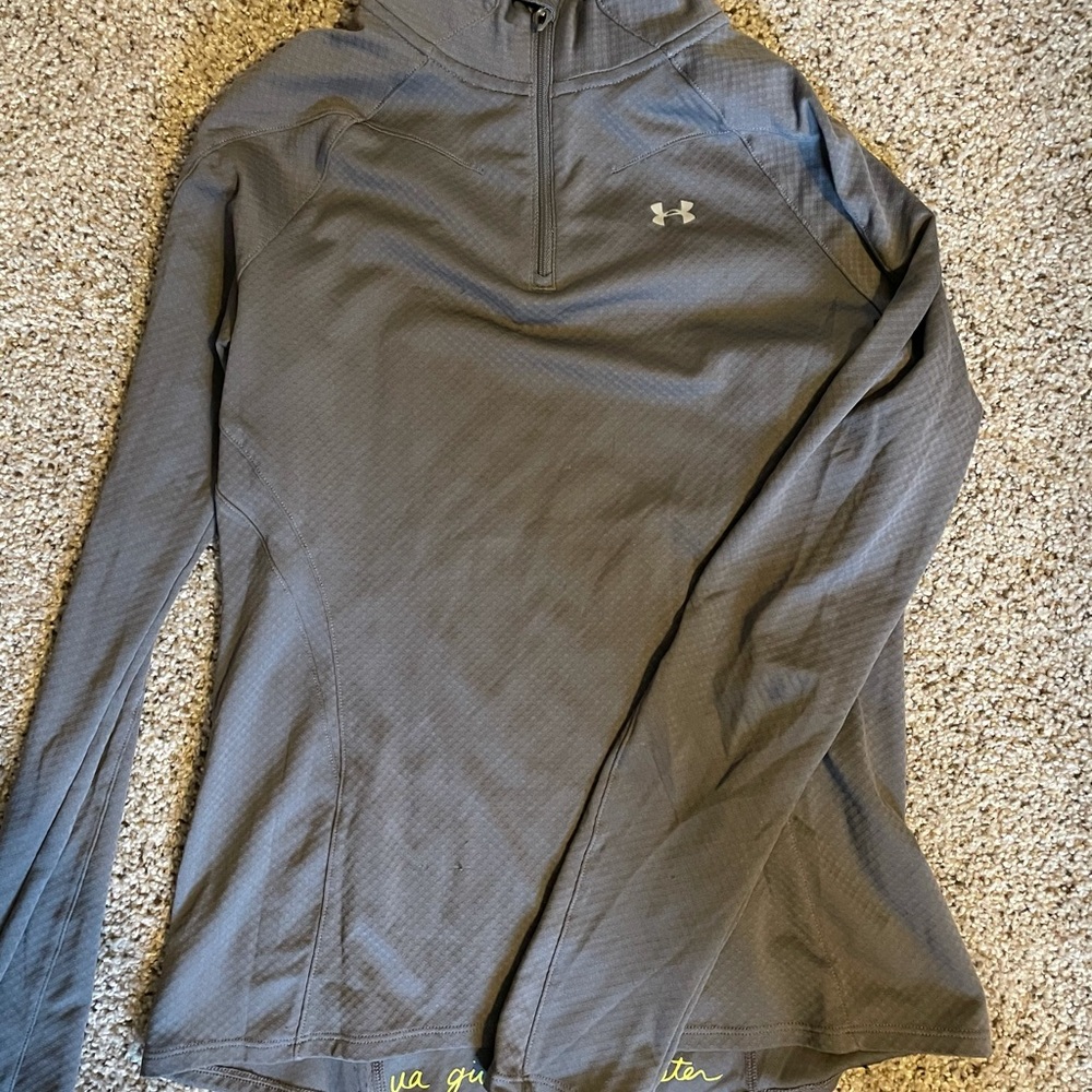 Under armour 1/4 zip workout long sleeve